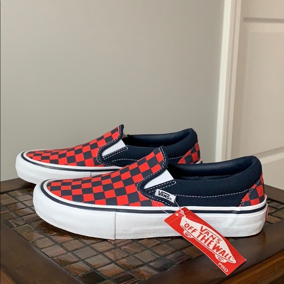 Vans Other - Vans Checkerboard Slip-On Pro Men’s